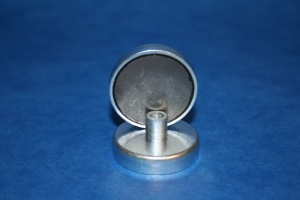 Hartferrit Flachgreifer mit Gewindebuchse
