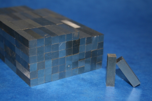 Magnet Block AlNiCo 37/5 6,3x6,3x25,4 mm