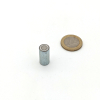 Stabgreifer AlNiCo mit Innengewinde M4 d10x20 mm