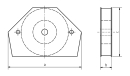Permanent-Mehrfach-Winkelmagnet L96xB15xH64 mm